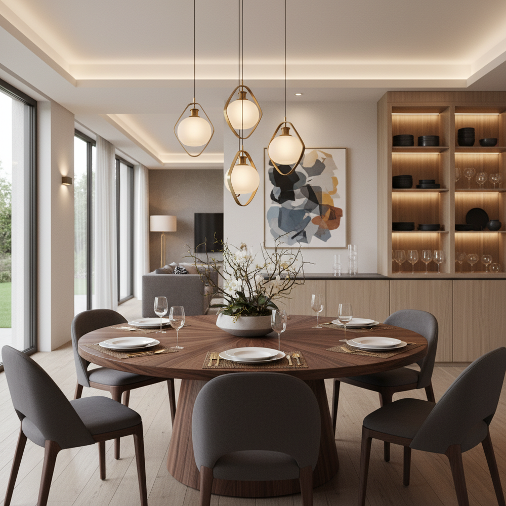 Elegant 6-Seater Dining Room for Cherished Gatherings