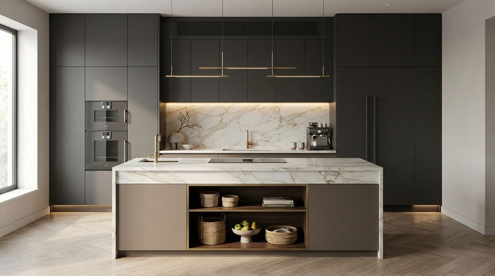 The Atelier Kitchen: A Study in Contemporary Elegance