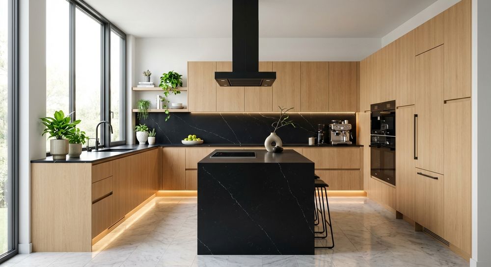 The 'Aurora' Kitchen: A Symphony of Modern Living
