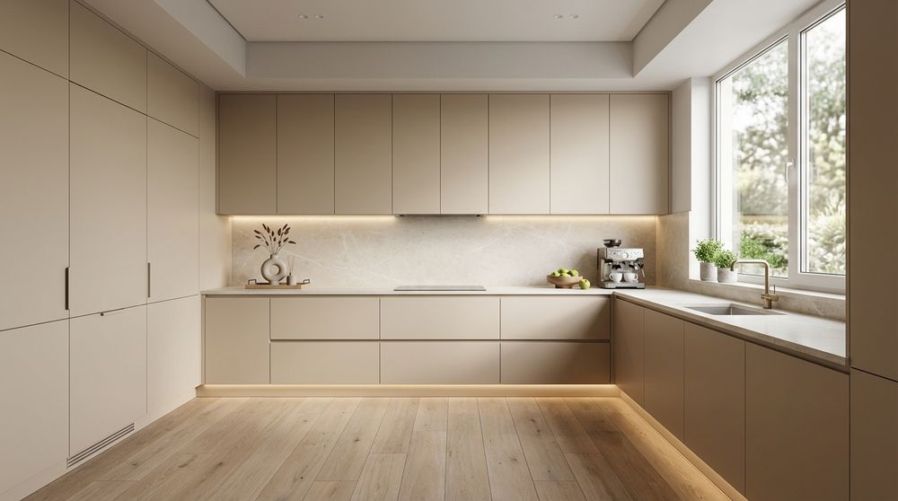 The Serene Scandinavian Kitchen