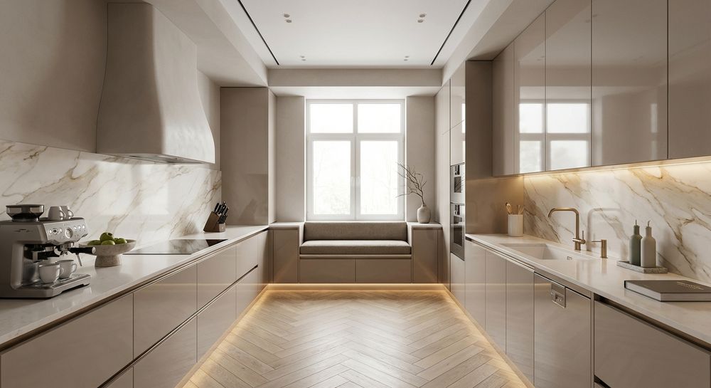 The Taupe Serenity Kitchen: A Culinary Sanctuary